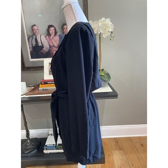 Amanda Uprichard Franconia Dress Black Womens Size Small - Picture 9 of 13